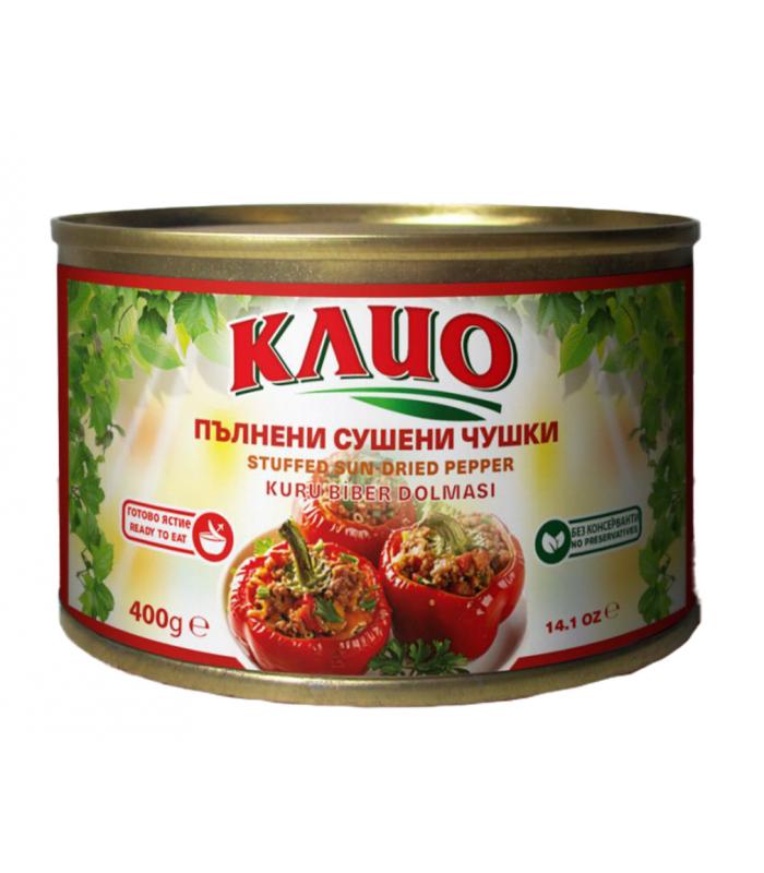 ПЪЛНЕНИ СУШЕНИ ЧУШКИ КЛИО КОНСЕРВА 400ГР / 19800
